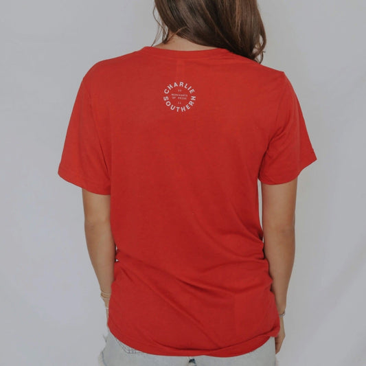 On Gamedays We Wear Red Tee Shirt