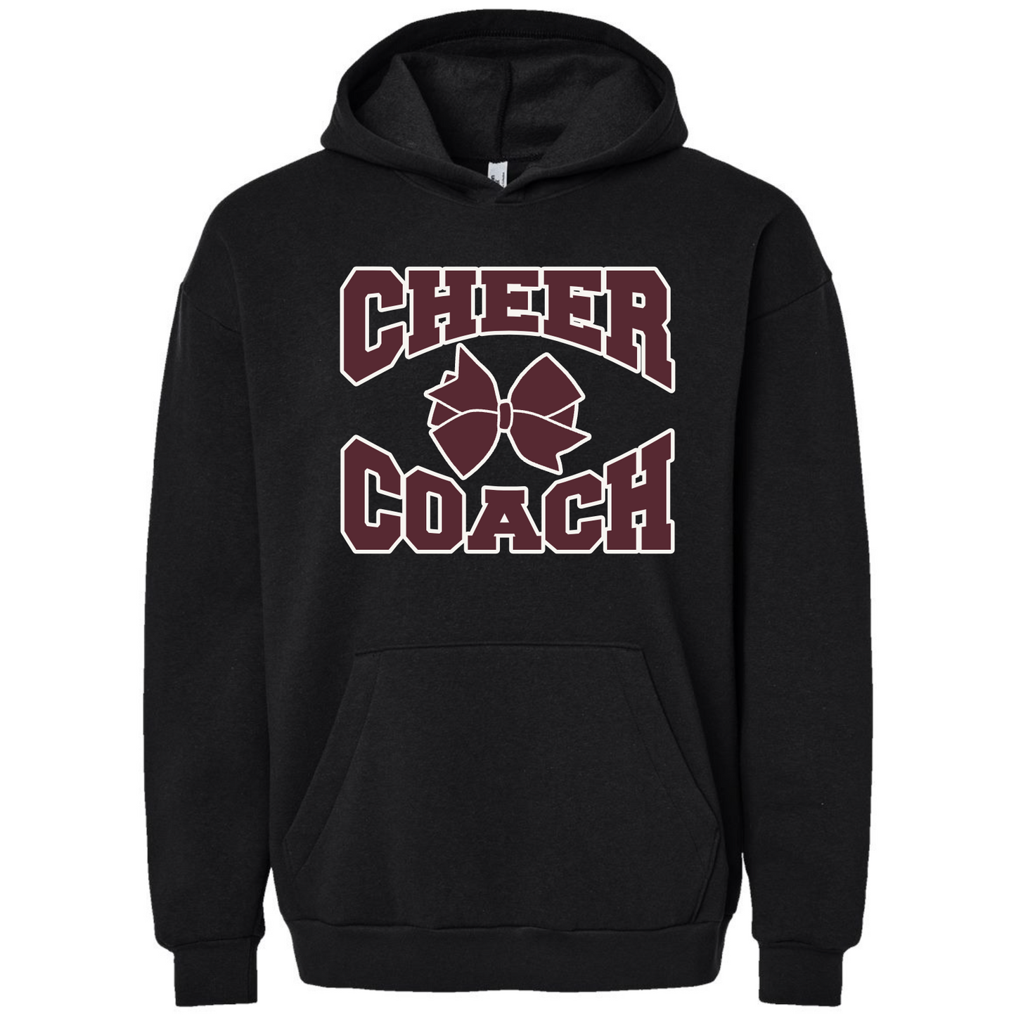 NAYCheer: Cheer Coach Bow Hooded Sweatshirt