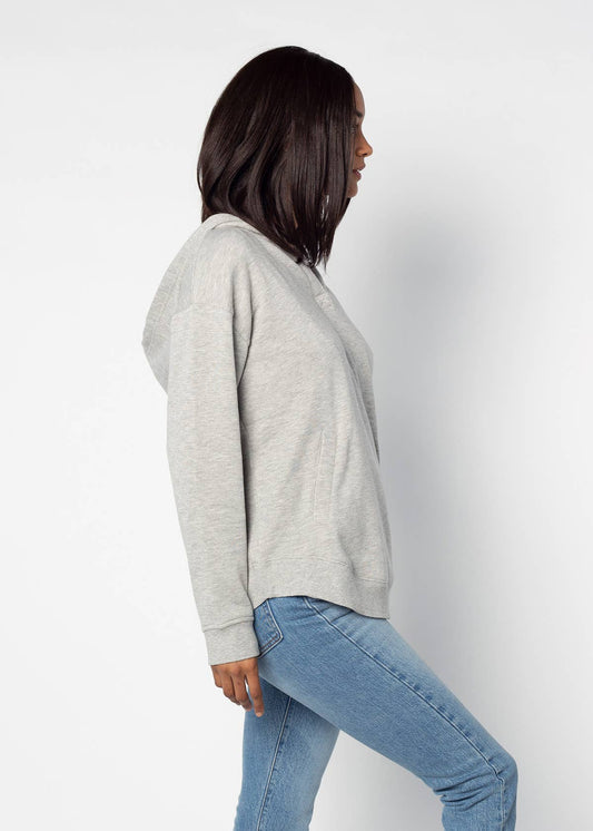Cozy V Hooded Sweatshirt