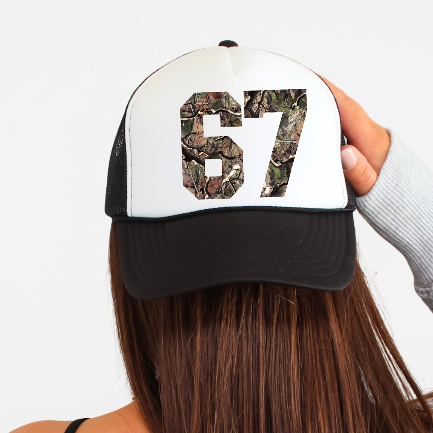 Lucky Number Foam Trucker Hat