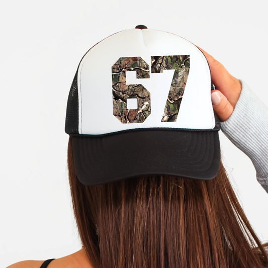 Lucky Number Foam Trucker Hat