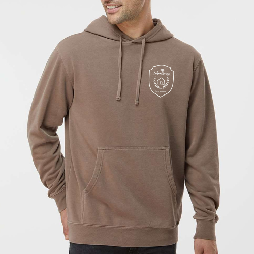 The Schoolhouse: Mini Logo Hooded Sweatshirt