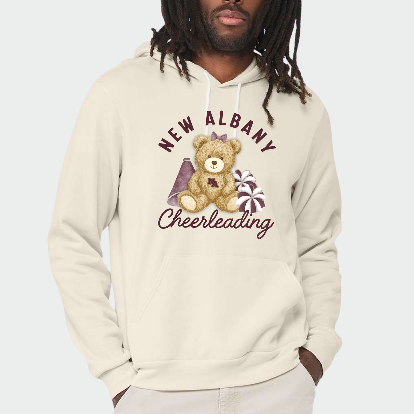 NAYCheer: Classic Logo Sponge Fleece Hooded Sweatshirt