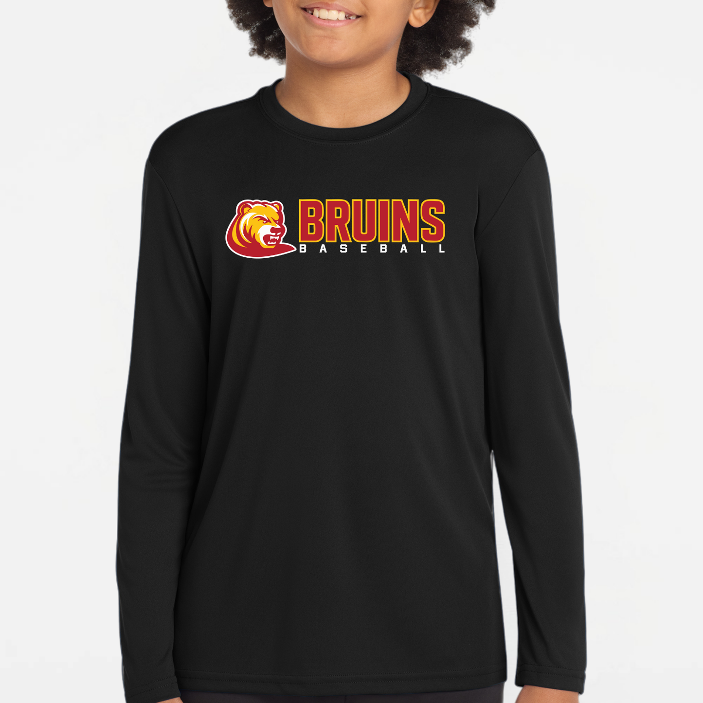 BRUINS: Long Sleeve Tech T-Shirt