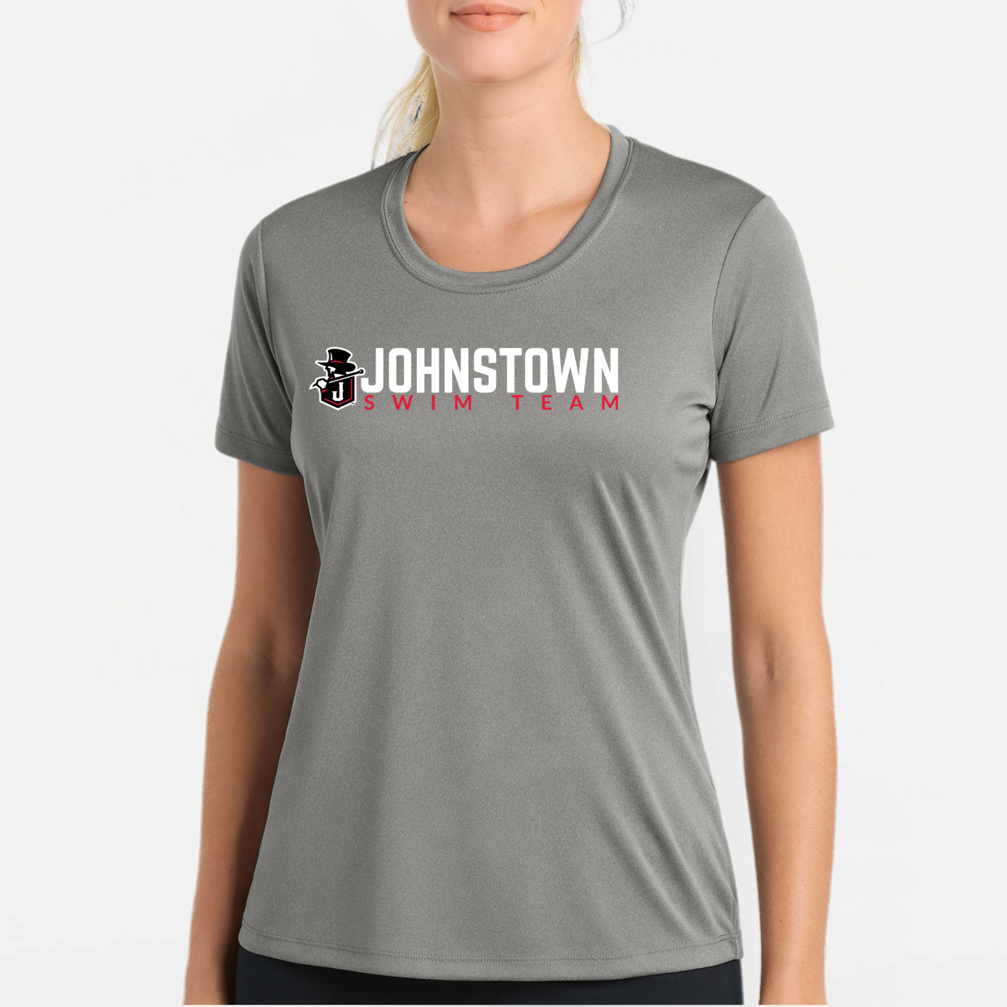 JS: Johnstown Swim Team Women's Tech Tshirt
