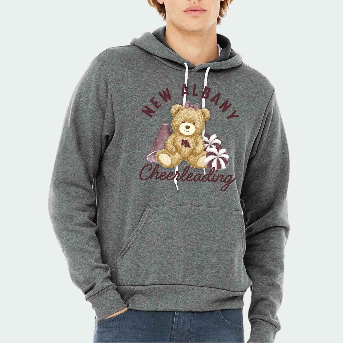 NAYCheer: Classic Logo Sponge Fleece Hooded Sweatshirt