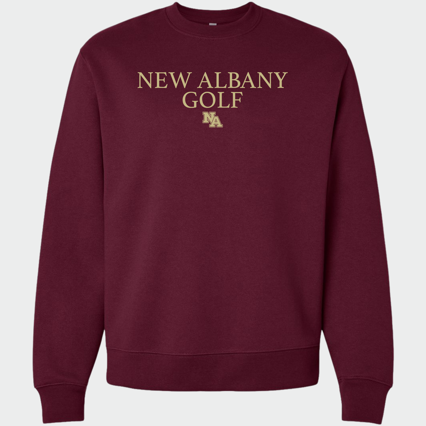 NAGolf: 3D Embroidered, Heavyweight Crew Sweatshirt