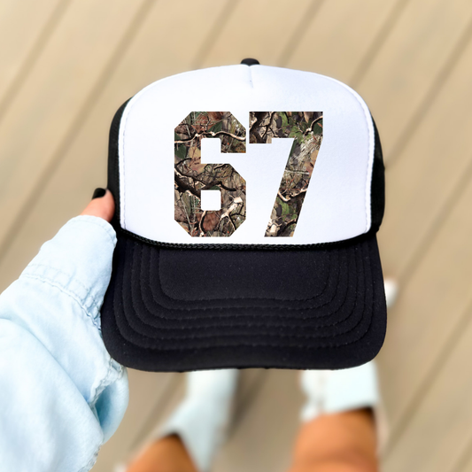 Lucky Number Foam Trucker Hat
