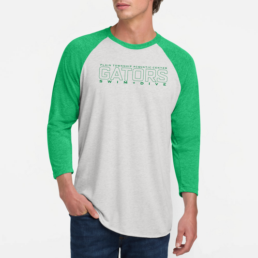PTAC: Gators Three-Quarter Sleeve Raglan Tee