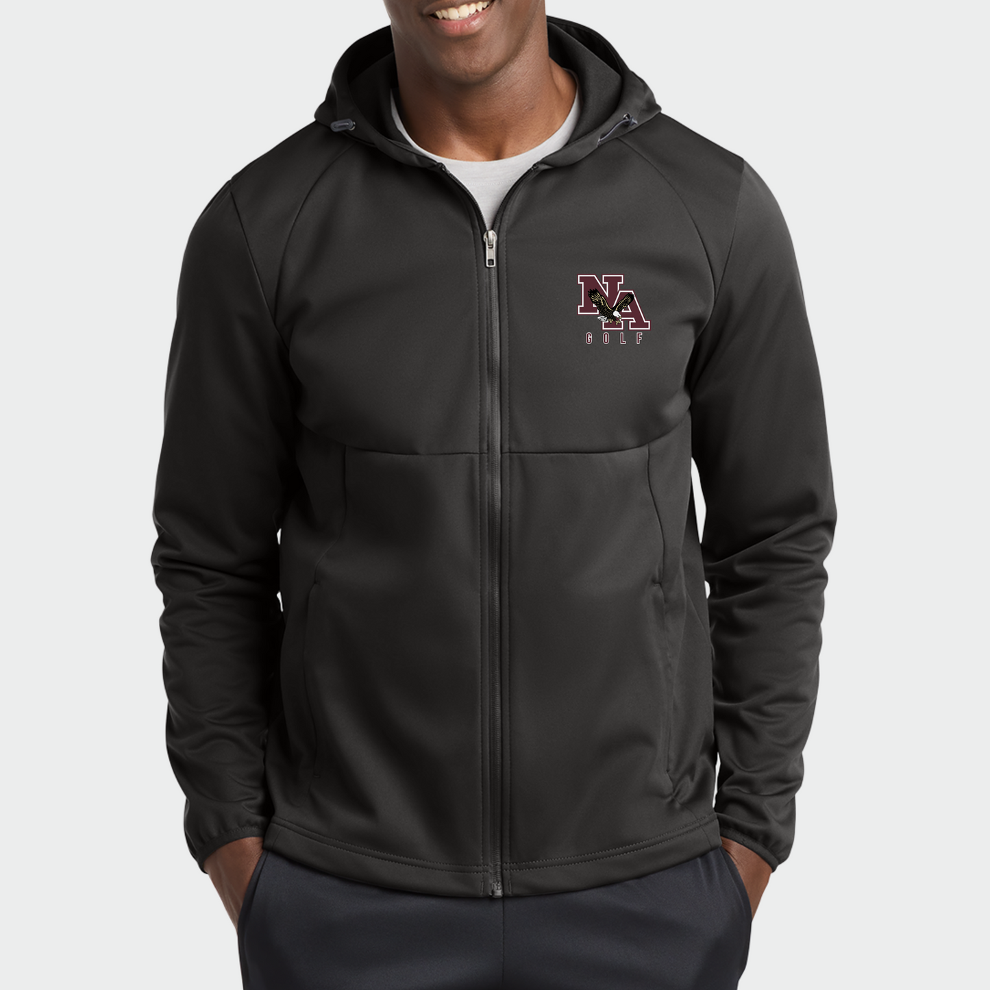 NAGOLF: Soft Shell Hooded Jacket