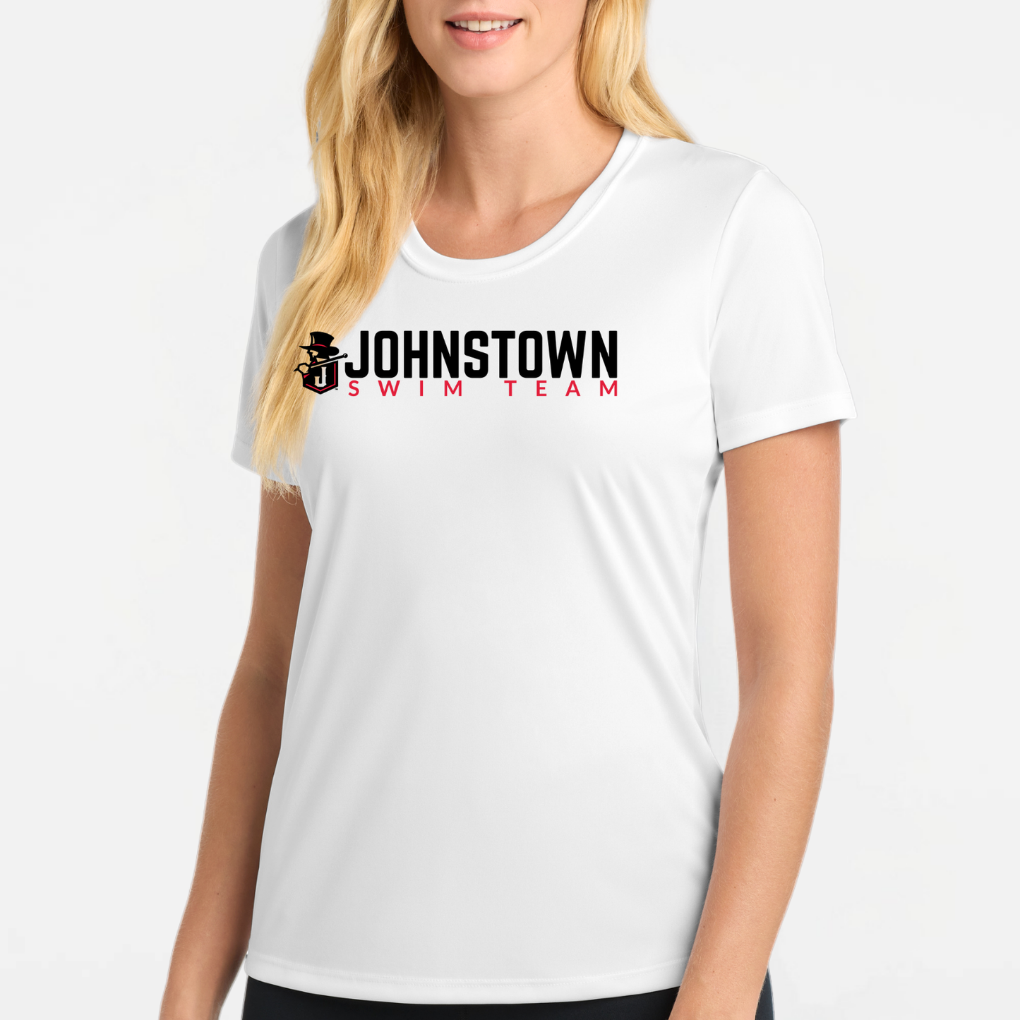 JS: Johnstown Swim Team Women's Tech Tshirt