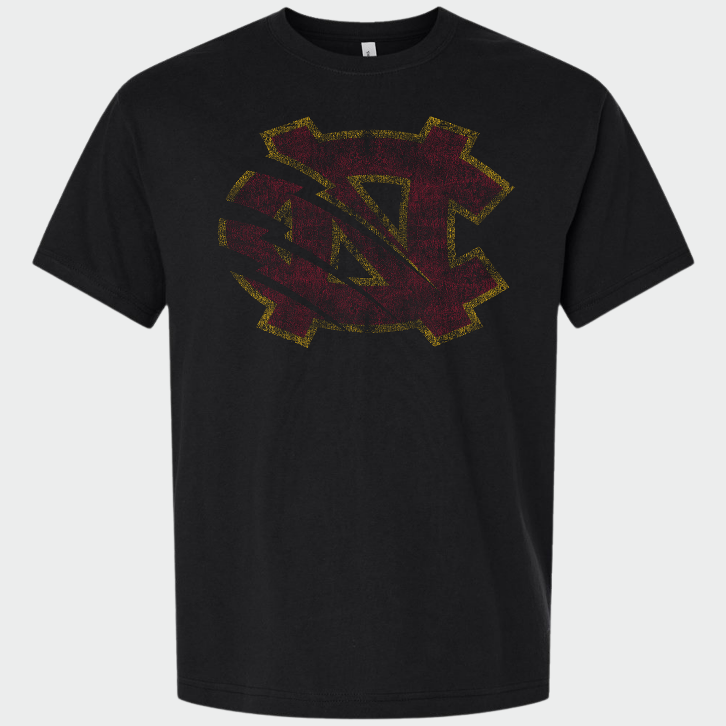 BRUINS: Extremely Distressed NC Heavyweight Tee