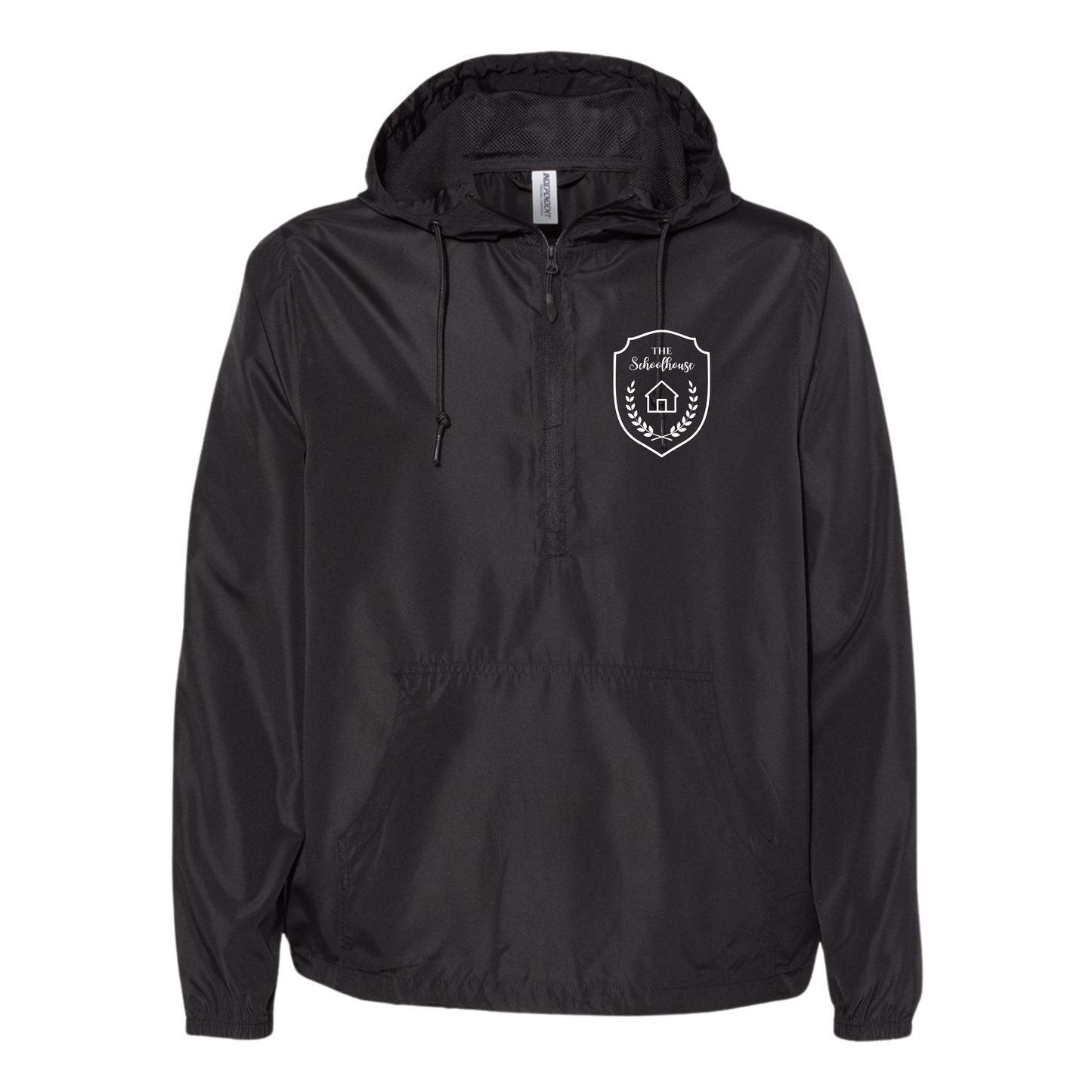 The Schoolhouse Unisex Zip Windbreaker