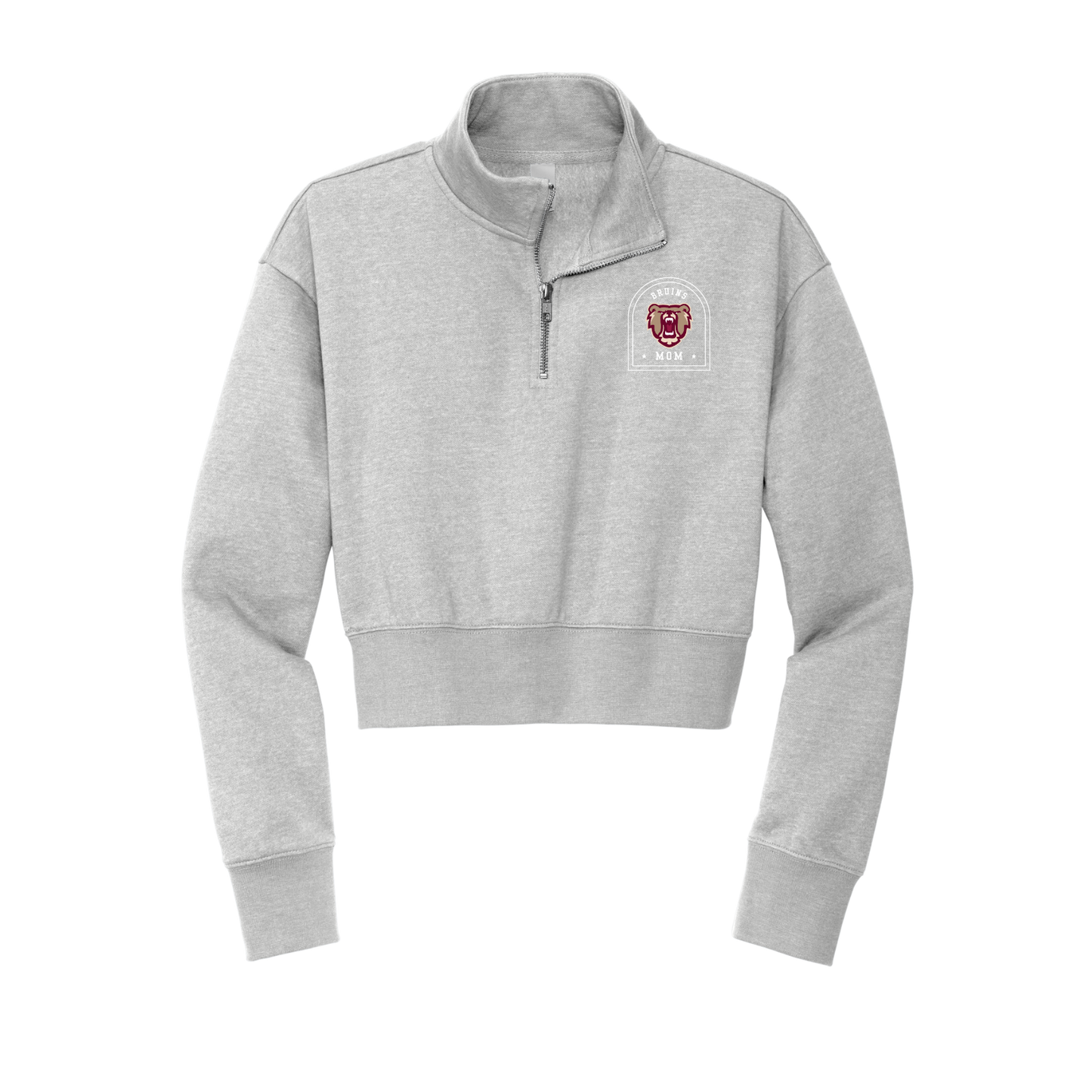 Bruins: Special Mom Quarter Zip Sweatshirt