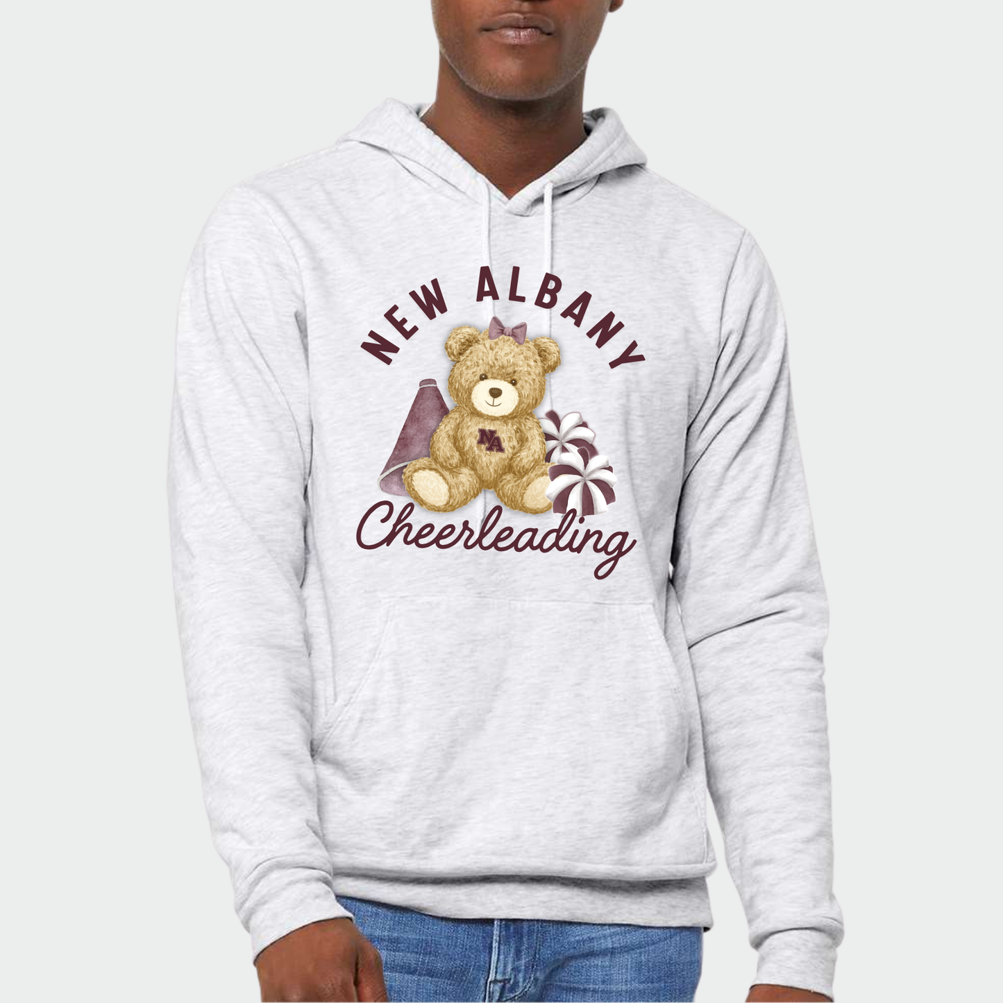 NAYCheer: Classic Logo Sponge Fleece Hooded Sweatshirt