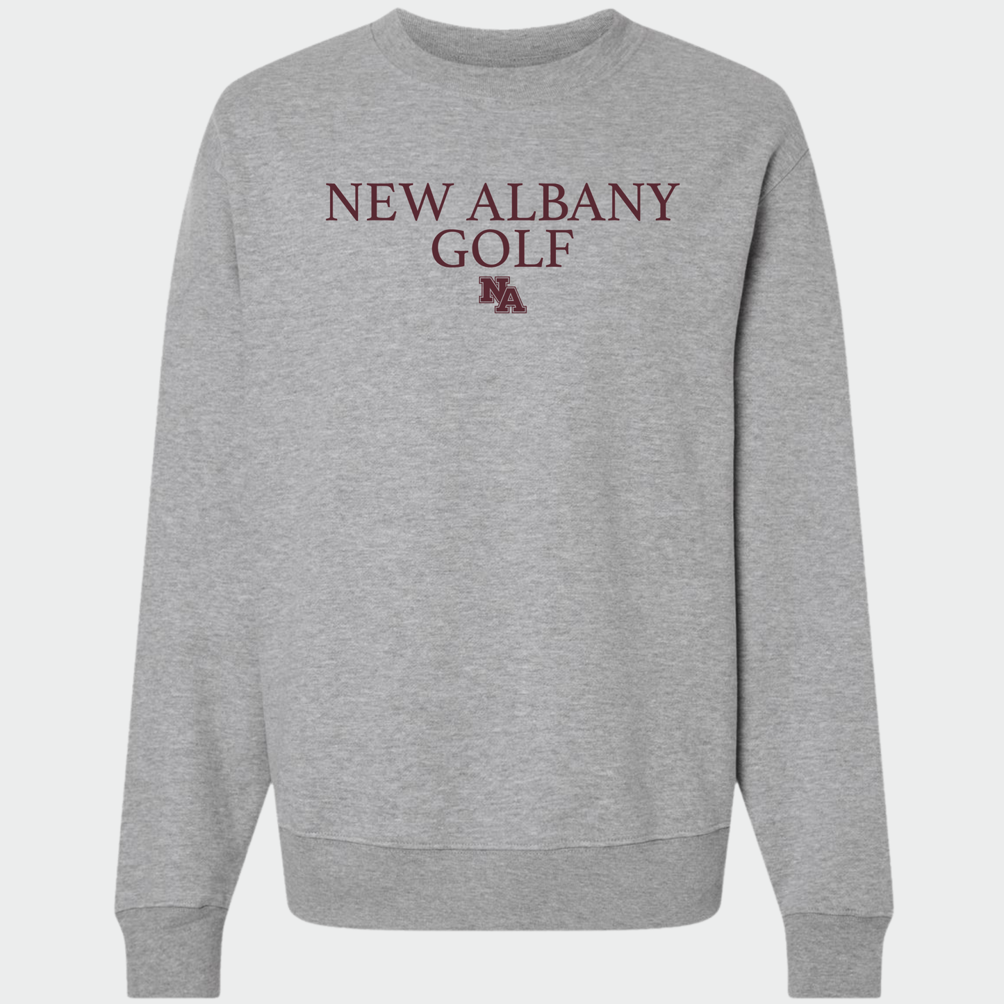 NAGolf: 3D Embroidered, Heavyweight Crew Sweatshirt