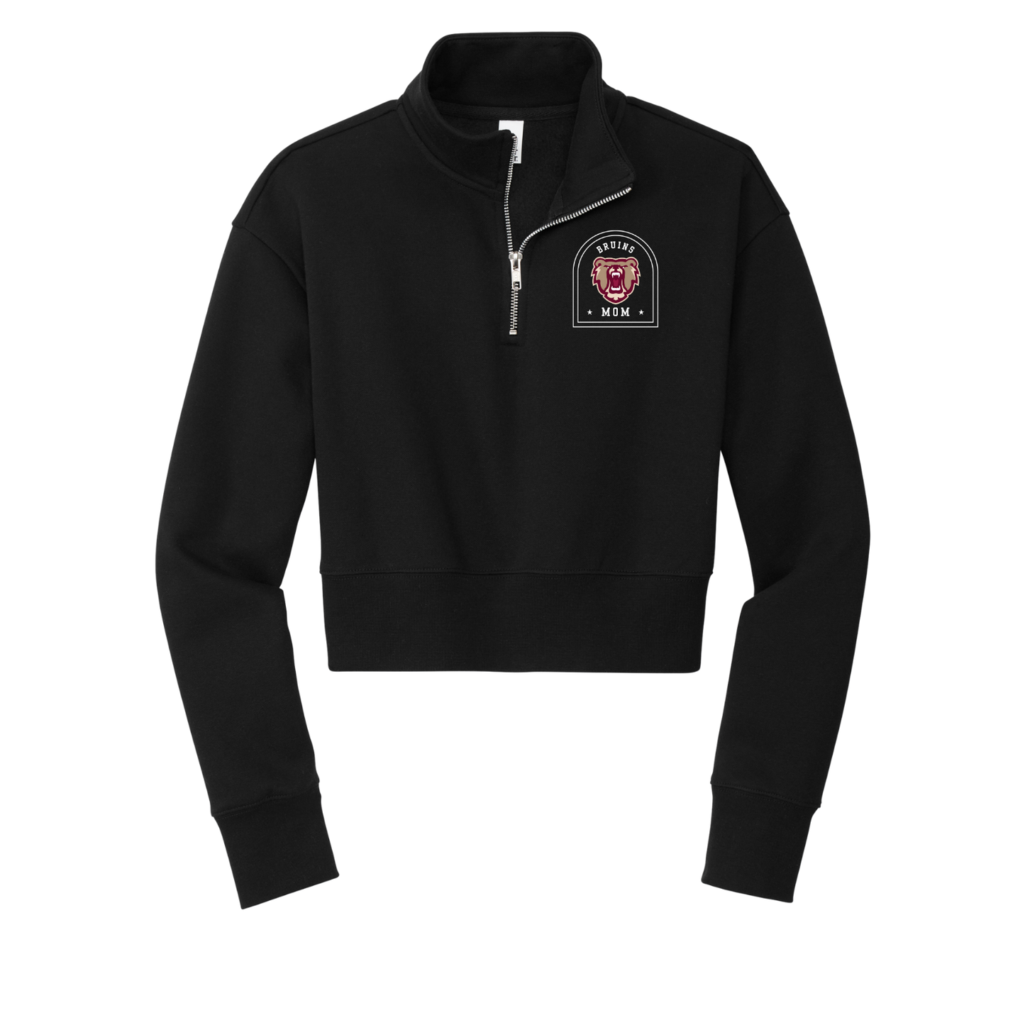 Bruins: Special Mom Quarter Zip Sweatshirt