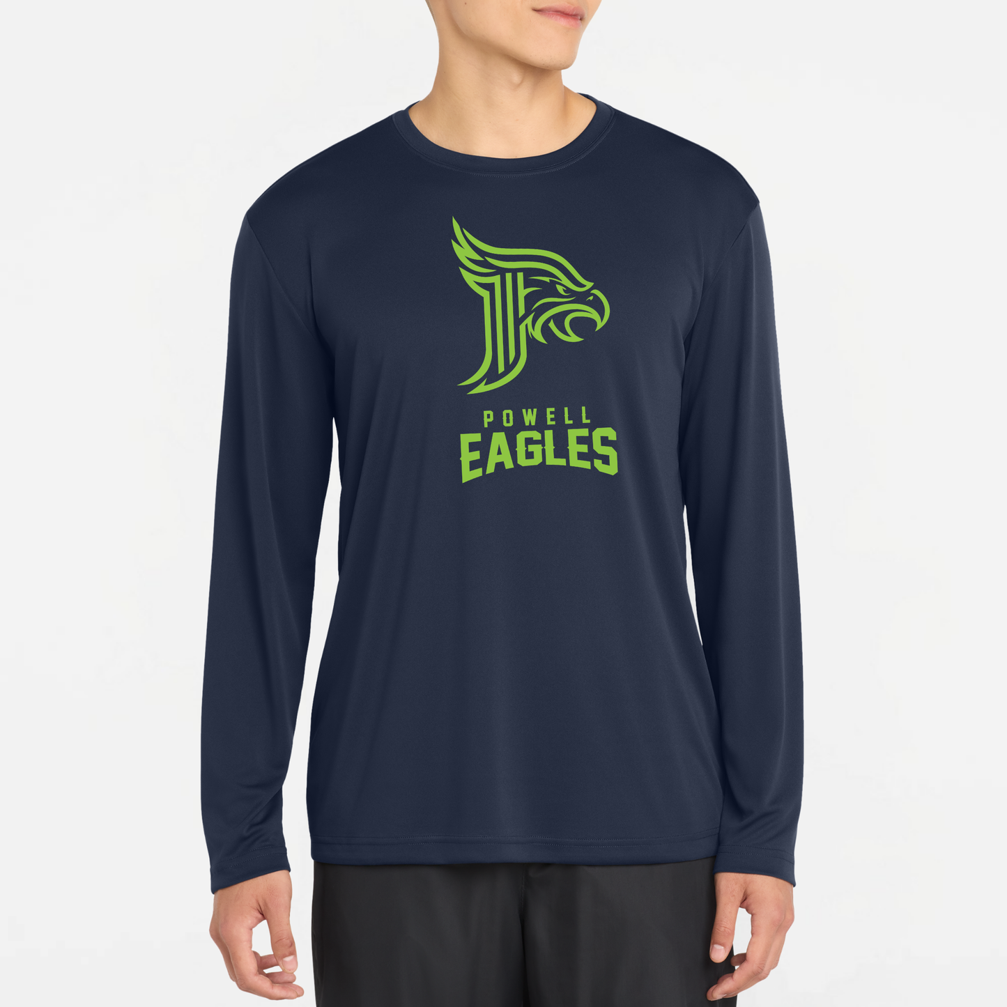 Powell Eagles: Long Sleeve Tech T-Shirt