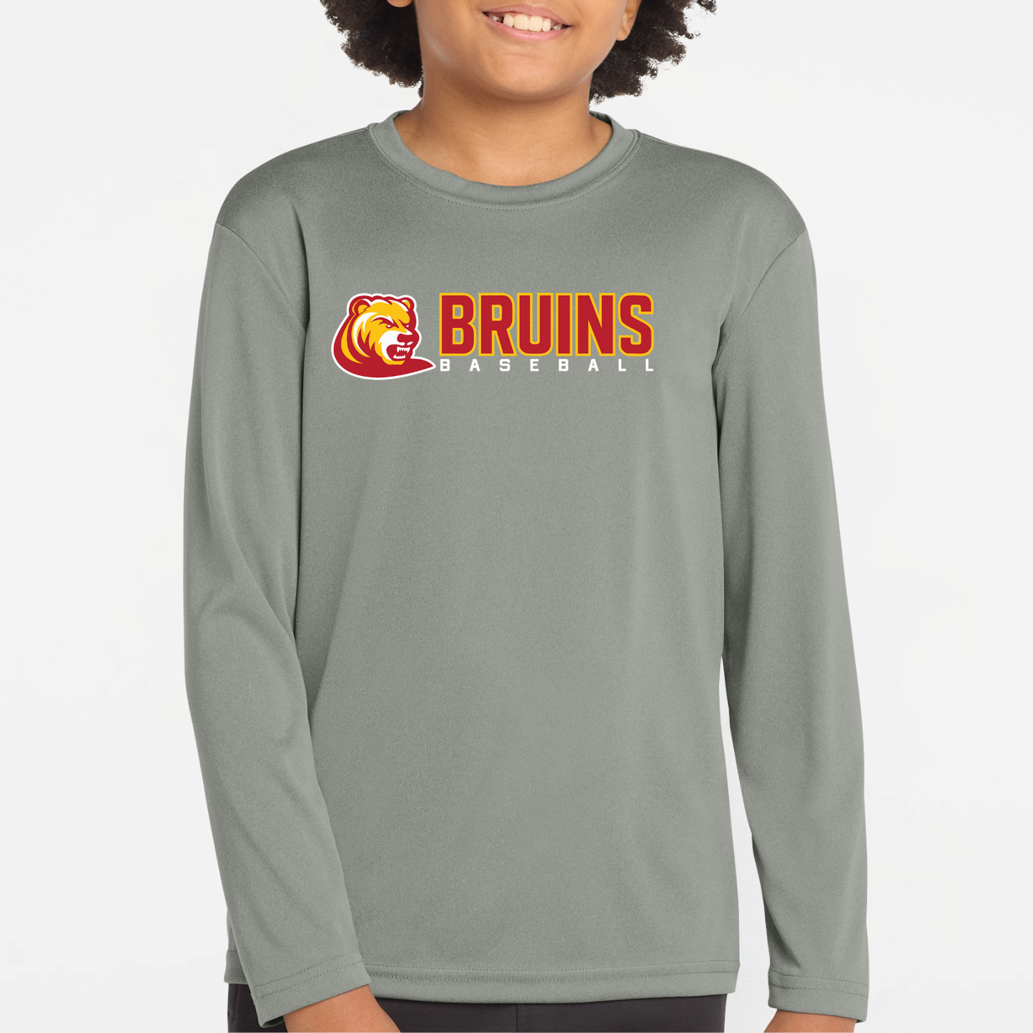 BRUINS: Long Sleeve Tech T-Shirt