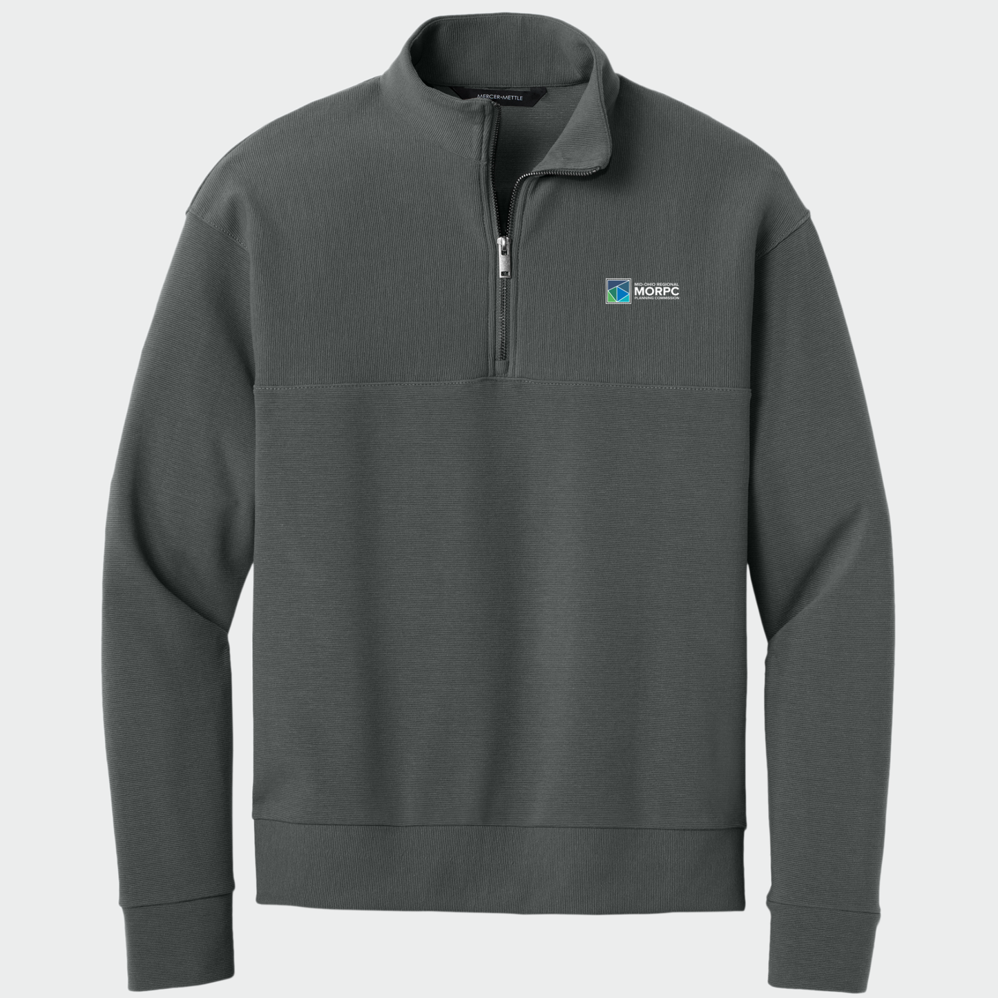 MORPC: Textured Quarter Zip Pullover