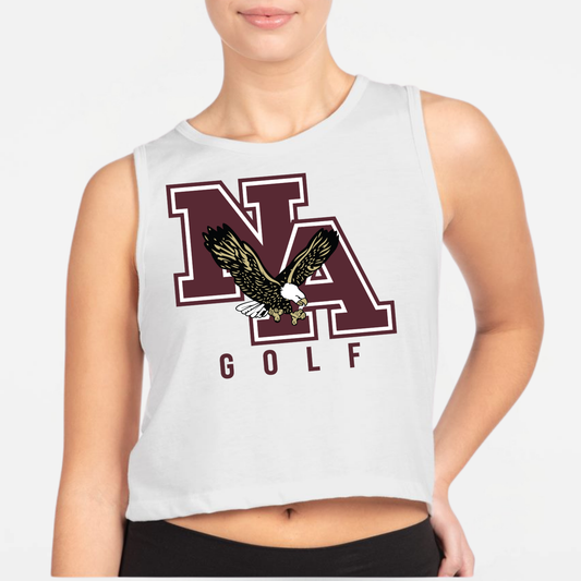 NAGOLF: Women's Festival Crop Tank Top