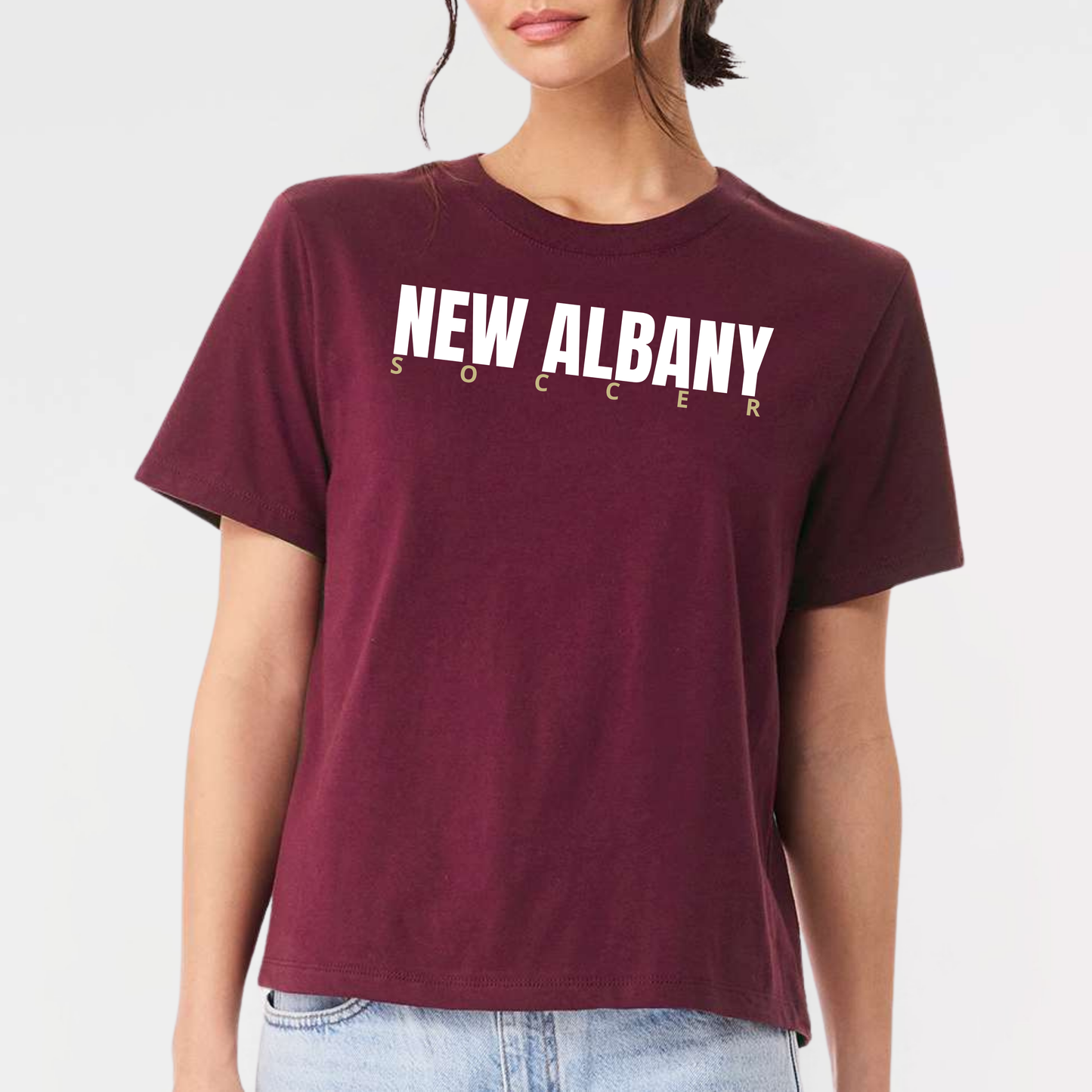NAGS: New Albany Soccer, Women's Heavyweight Tee