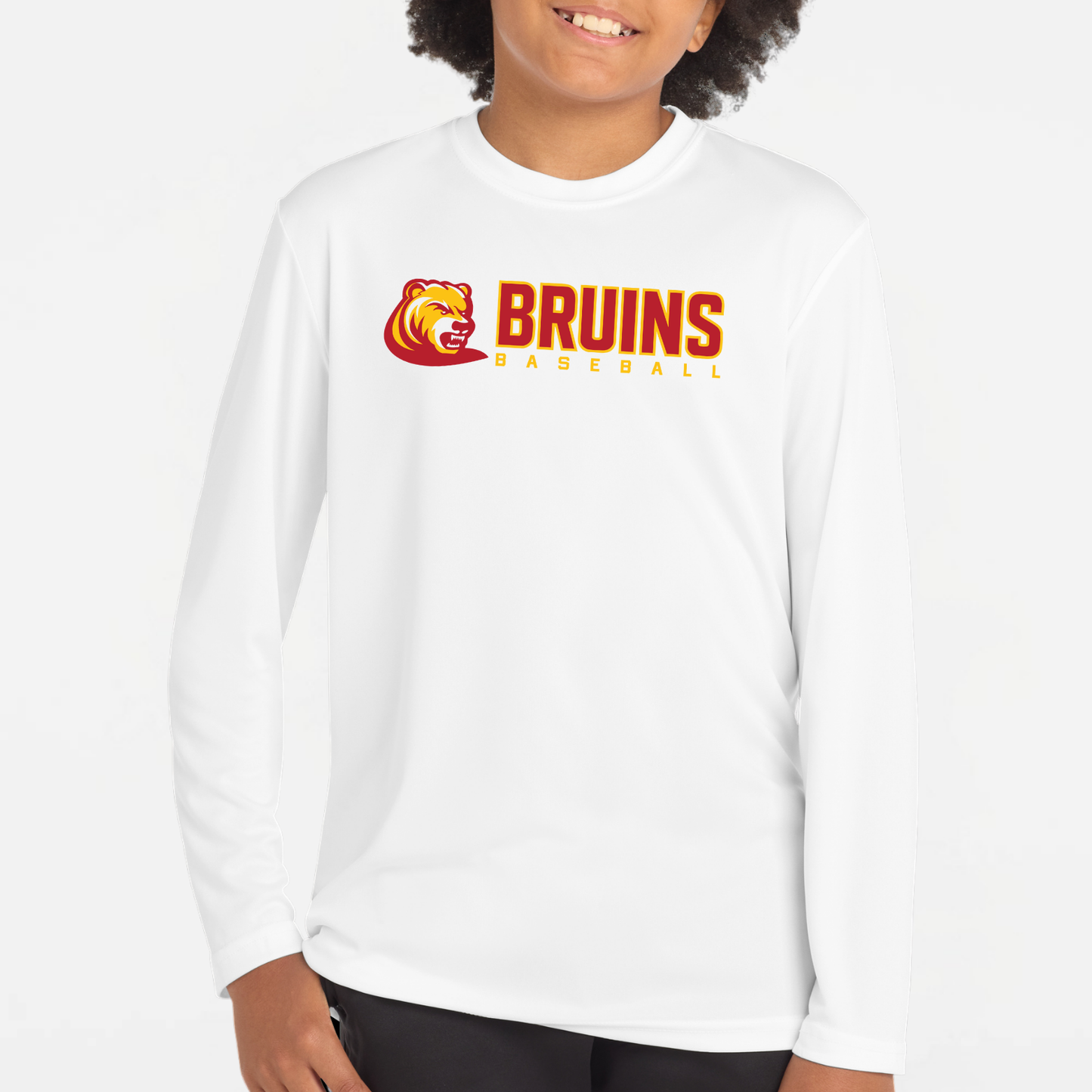 BRUINS: Long Sleeve Tech T-Shirt
