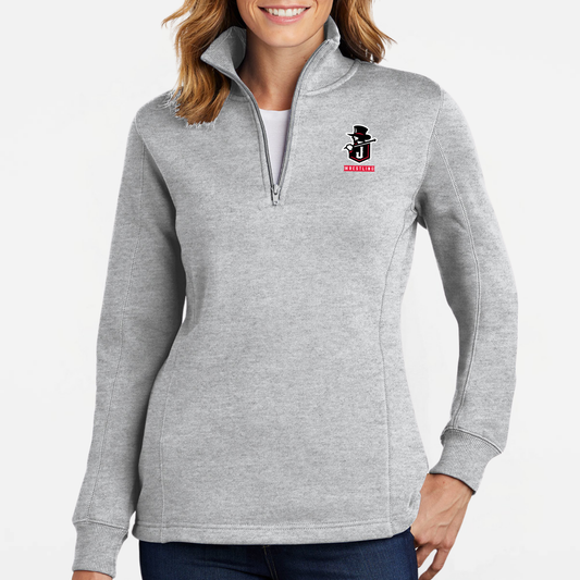 JYAA: Johnstown Wrestling Women's Quarter-Zip Sweatshirt