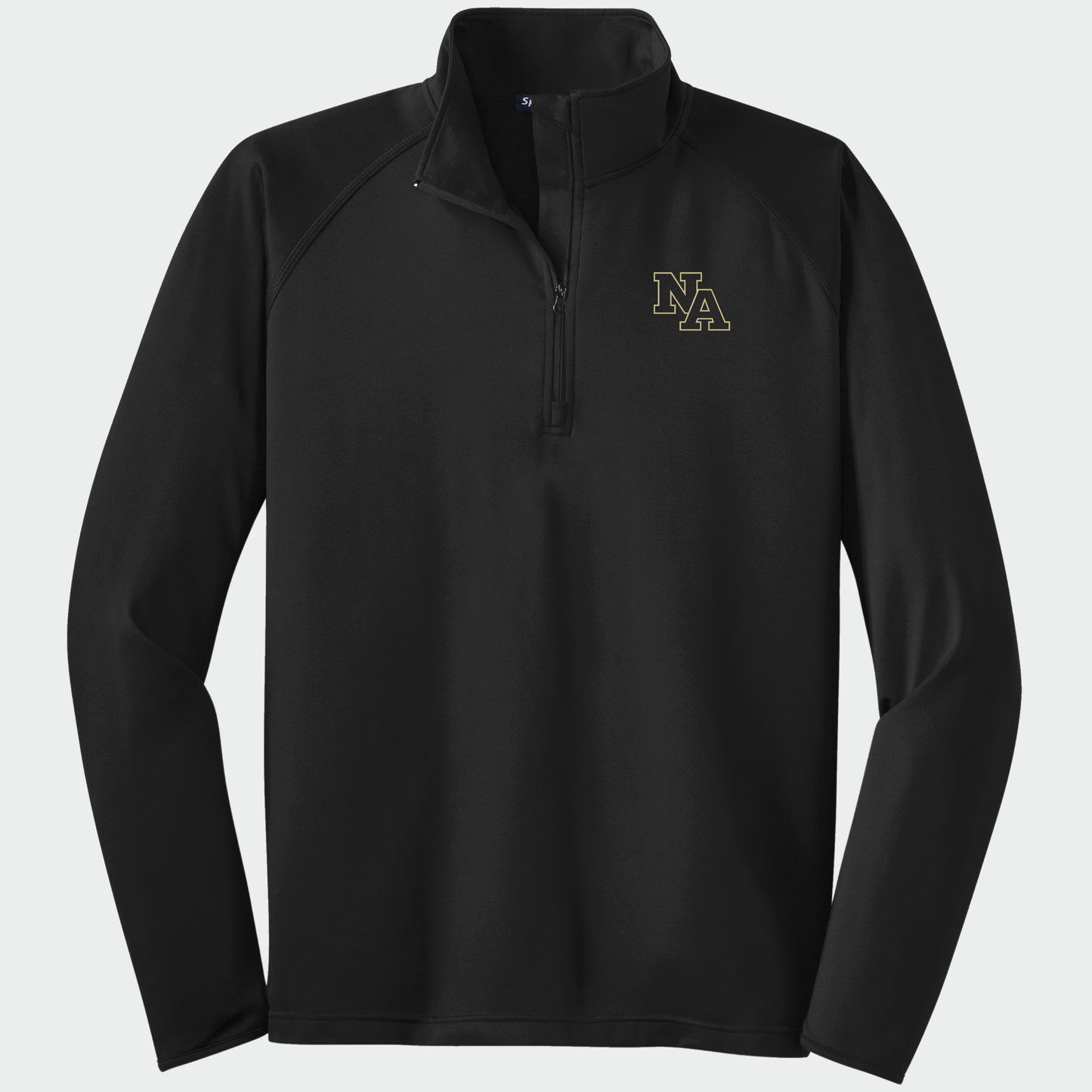 NAPTO: Embroidered, Stretch Quarter-Zip