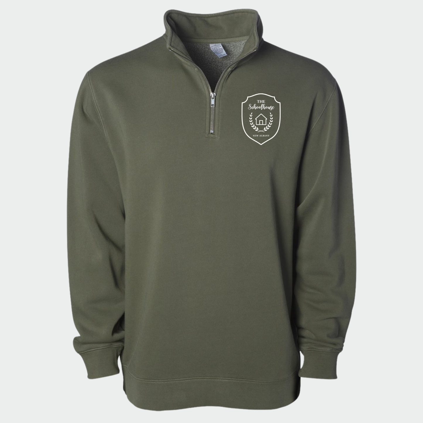 The Schoolhouse: Logo Quarter Zip