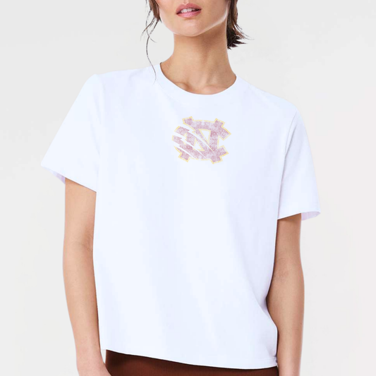 BRUINS: Extremely Distressed NC Women's Heavyweight Tee