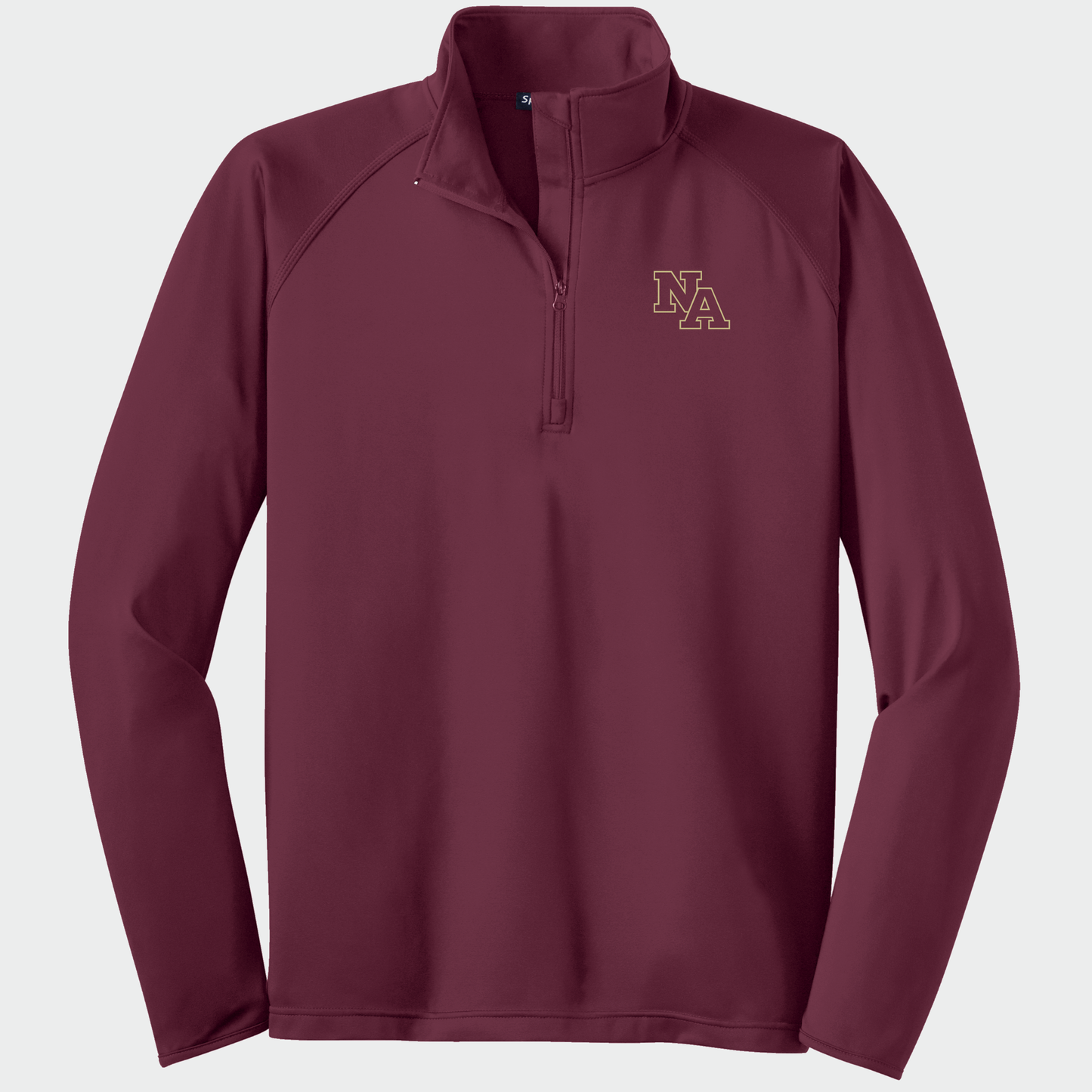 NAPTO: Embroidered, Stretch Quarter-Zip