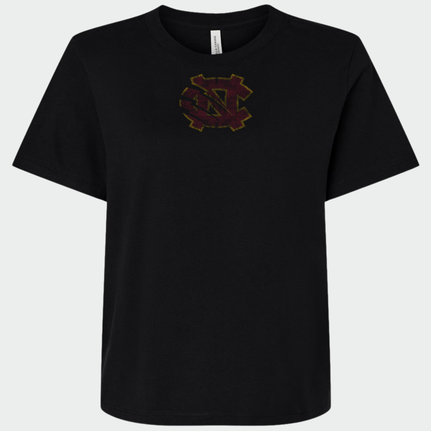 BRUINS: Extremely Distressed NC Women's Heavyweight Tee