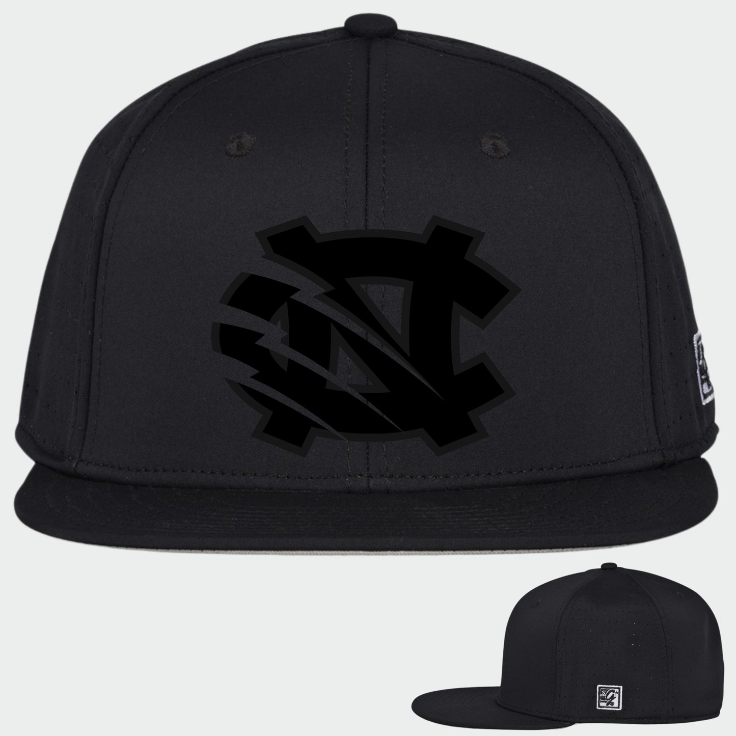 BRUINS: Monochrome NC, Perforated GameChanger Cap *3D Embroidered*
