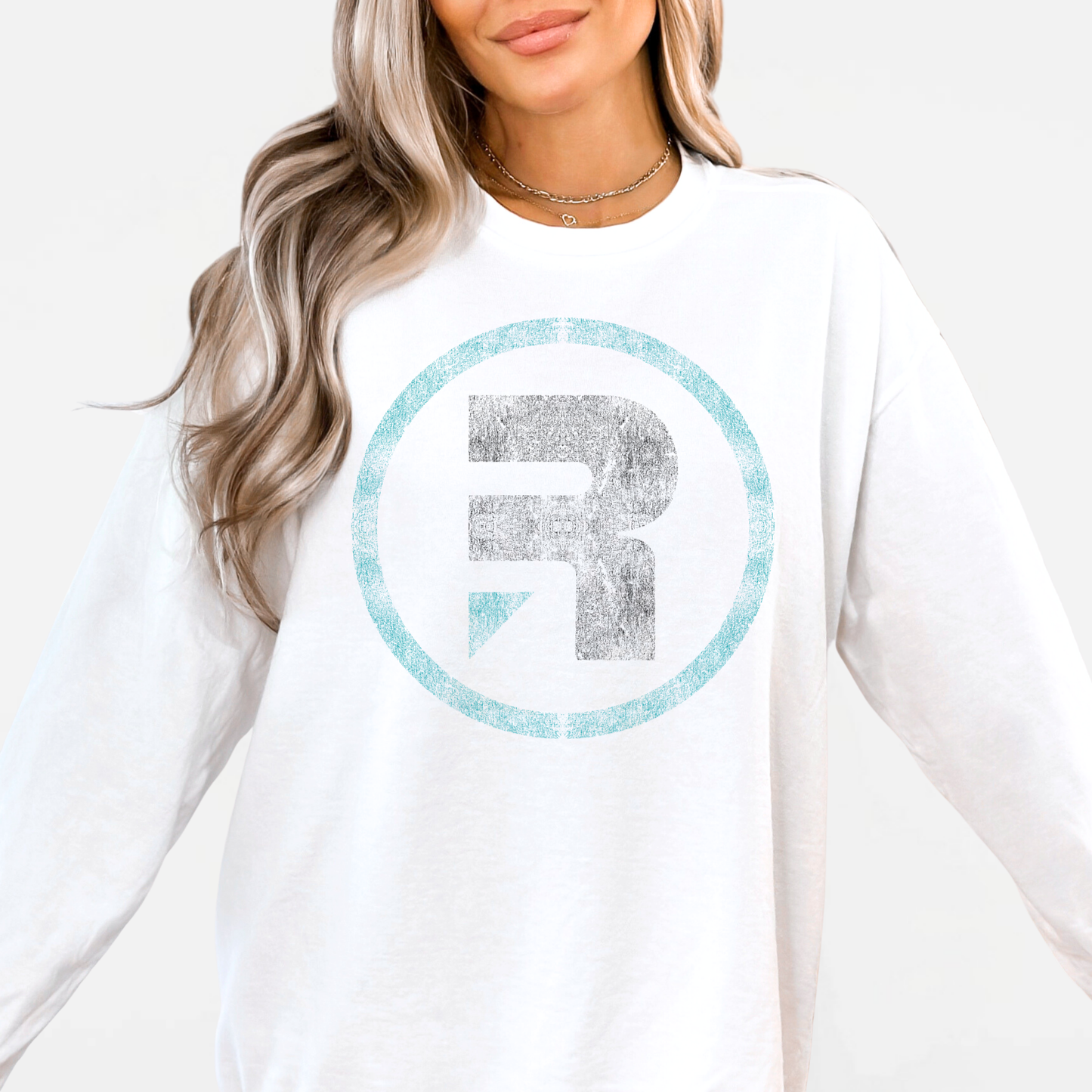 RYZE: Circle R, Vintage Crew *Distressed Graphic*