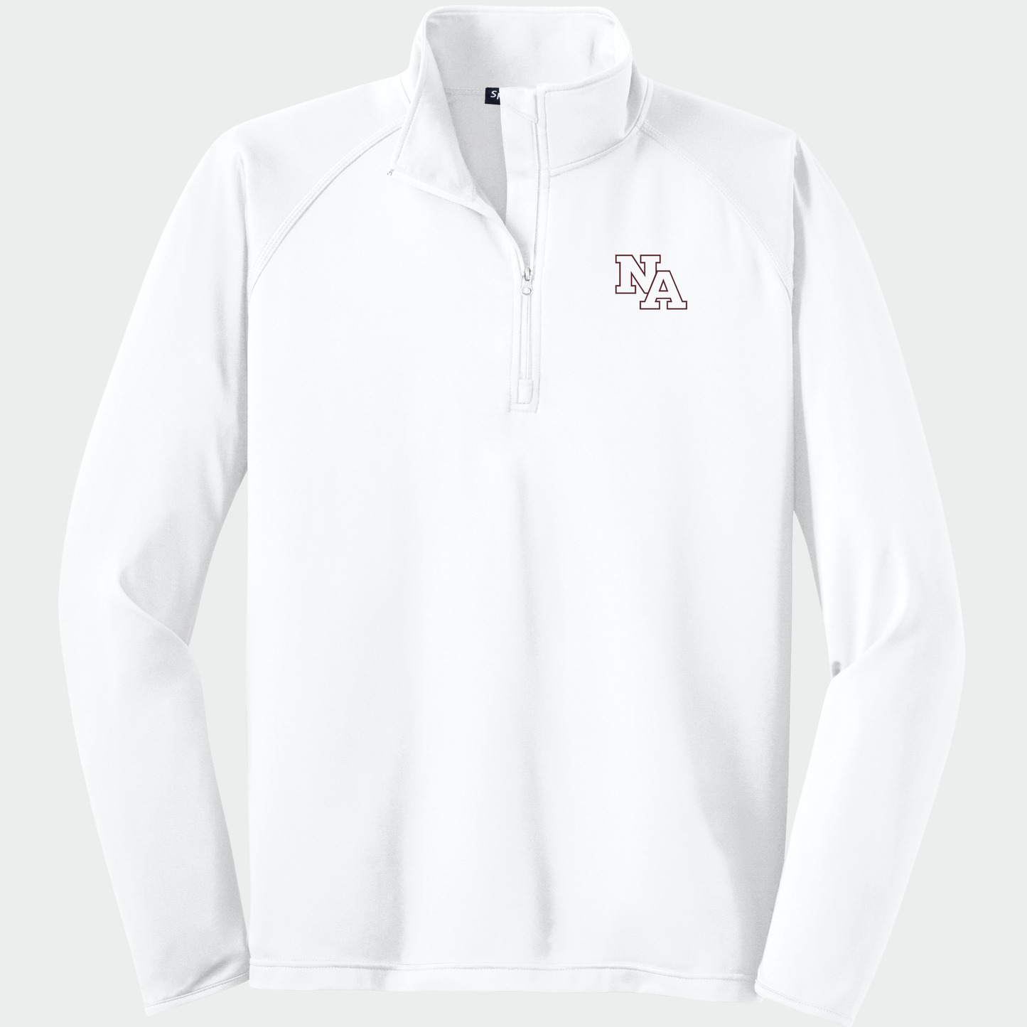 NAPTO: Embroidered, Stretch Quarter-Zip