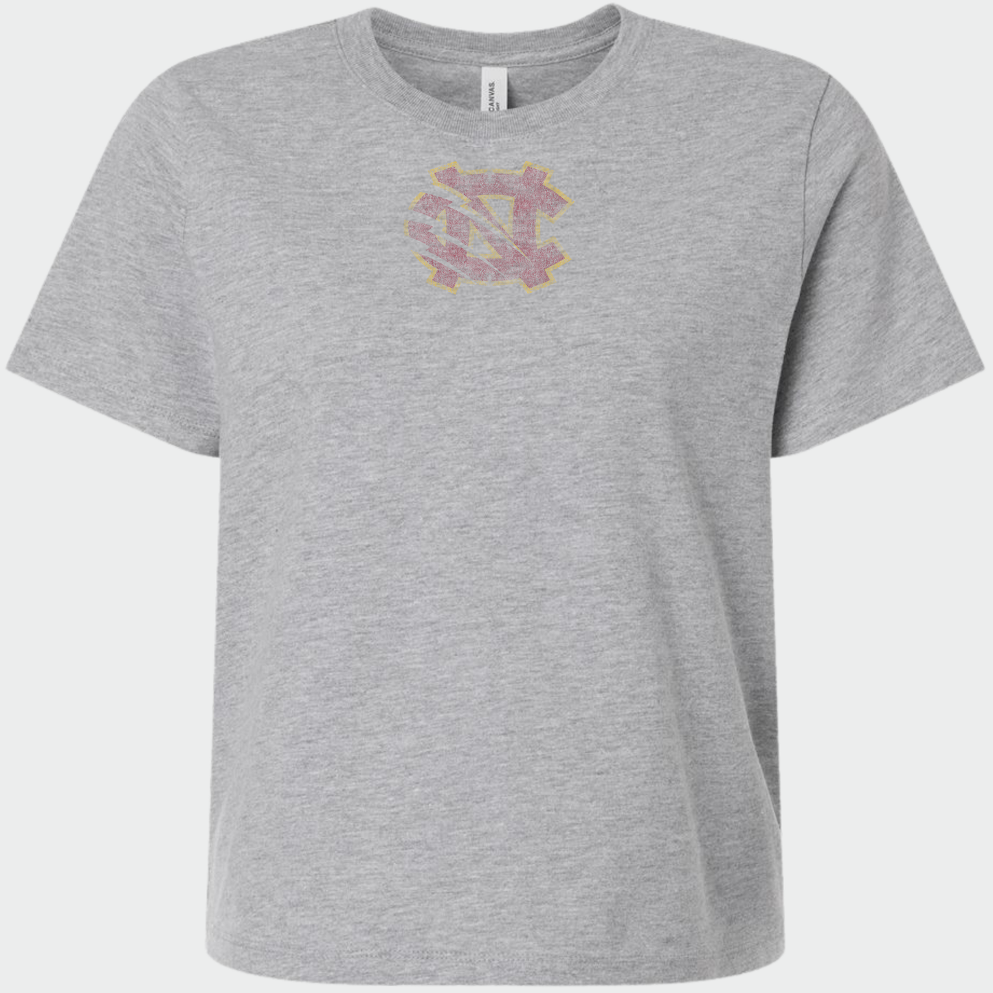 BRUINS: Extremely Distressed NC Women's Heavyweight Tee