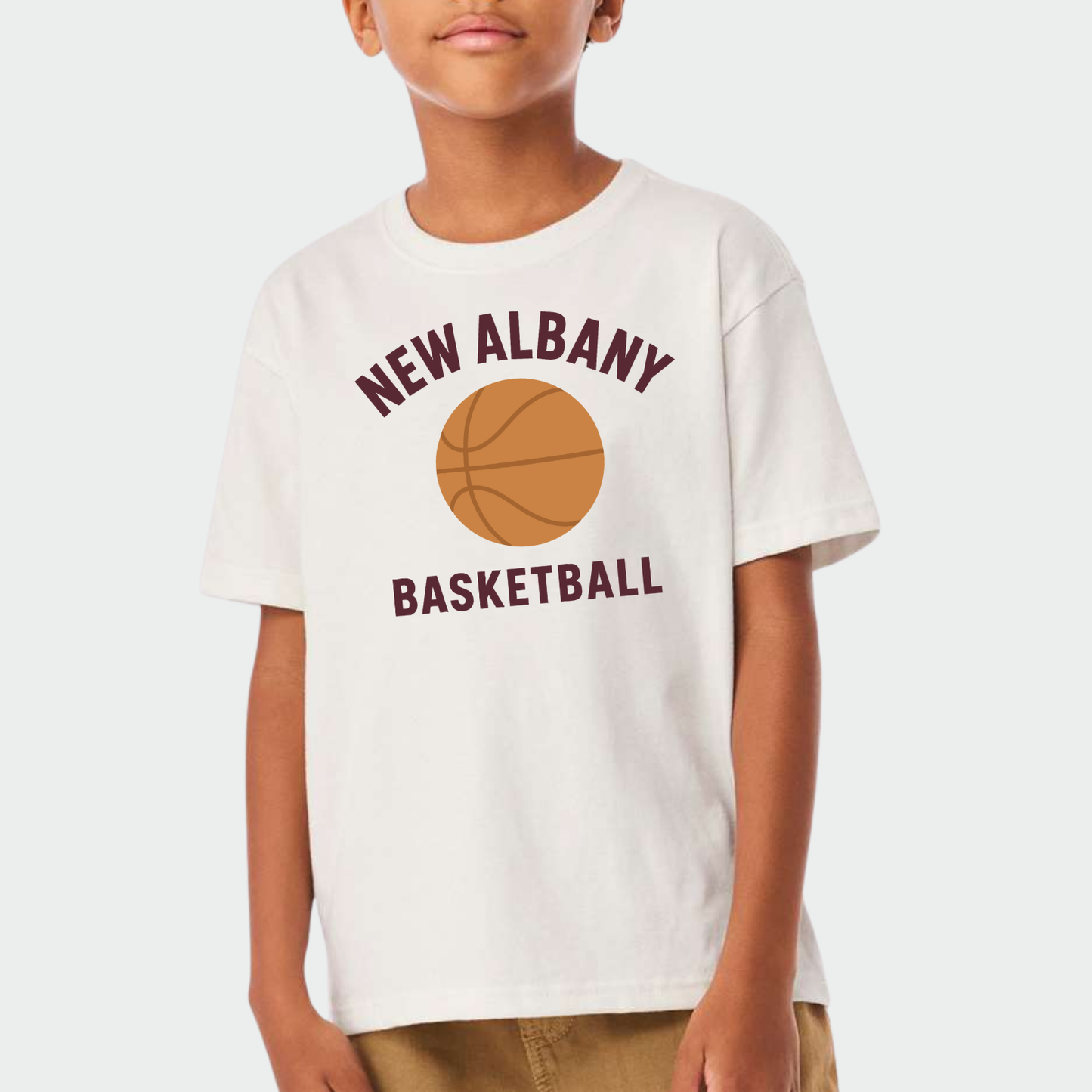 NAGTB: New Albany Basketball Heavyweight T-Shirt