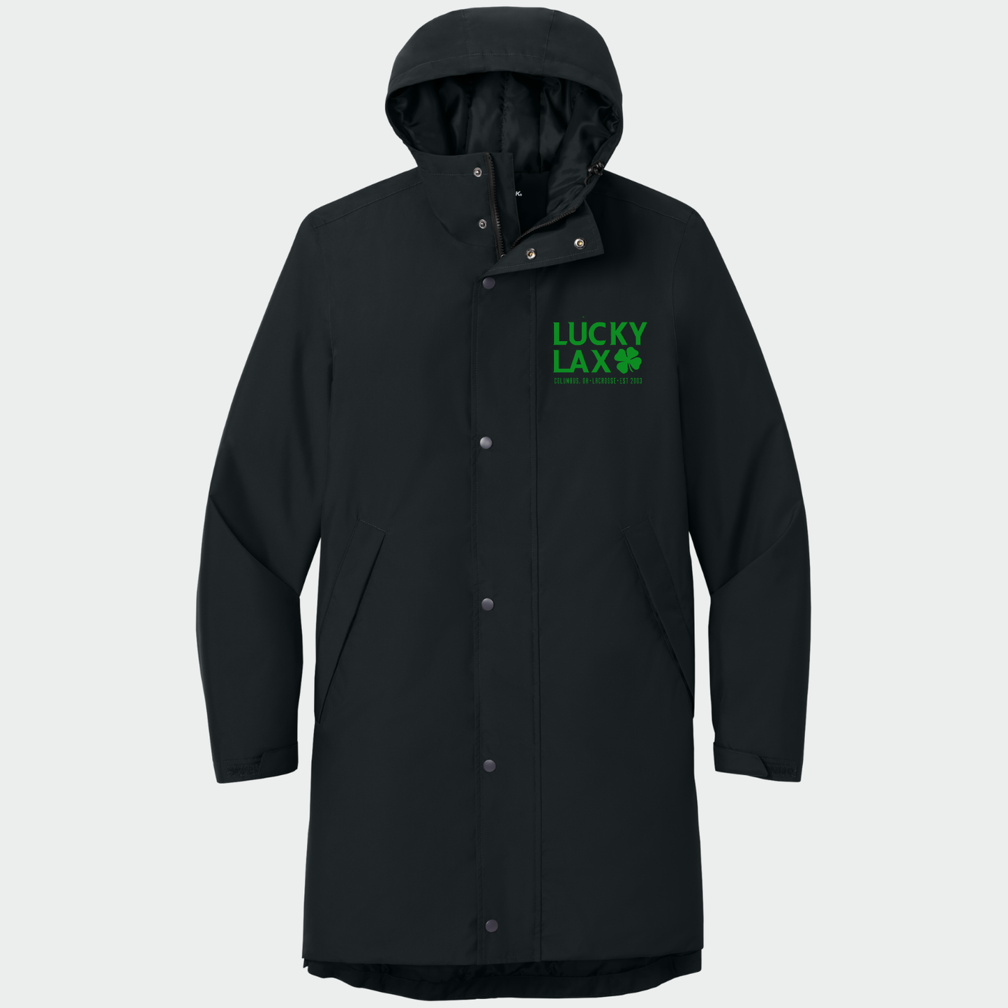 LuckyLax: Long-Length Waterproof Insulated Parka