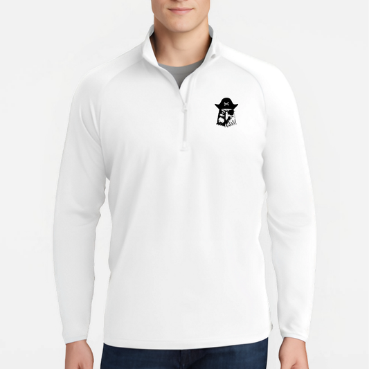 11UM: Pirate Eagle Tech Quarter Zip Long Sleeve Pullover