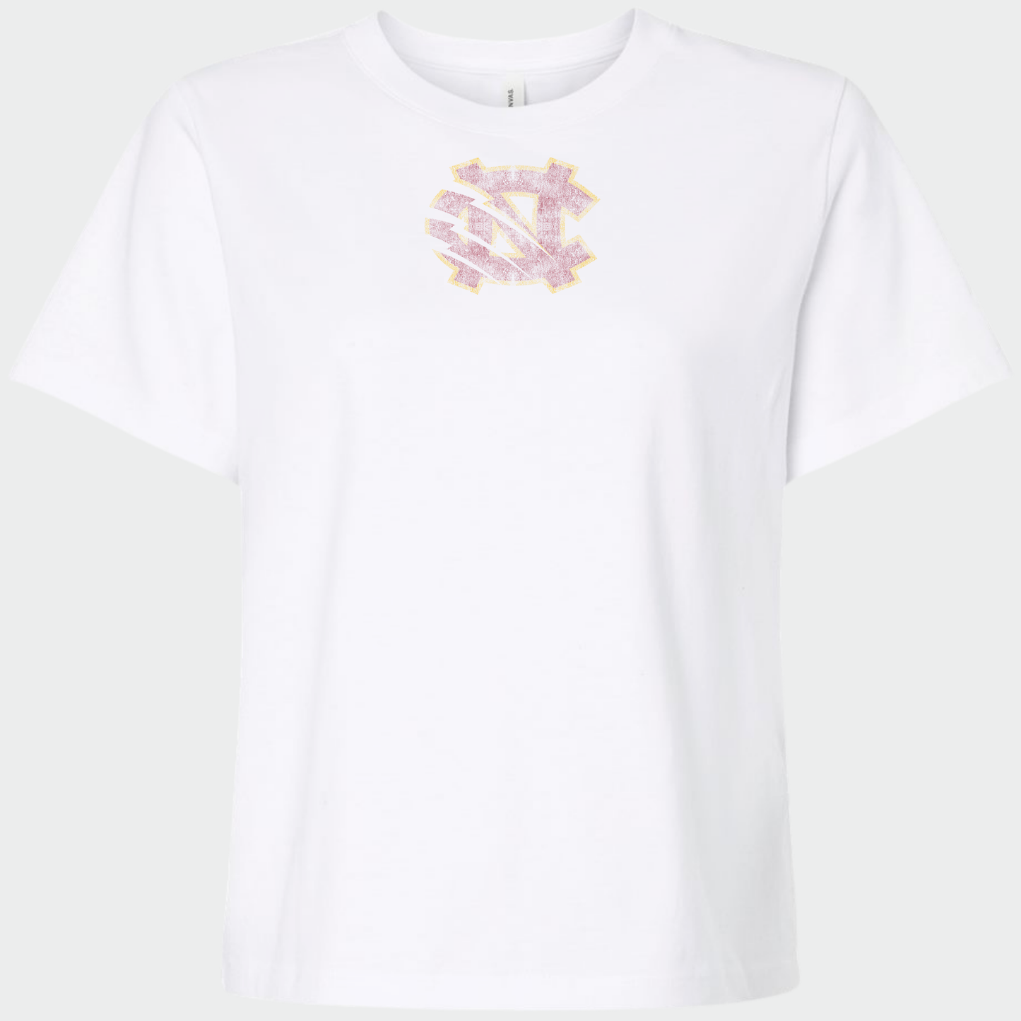 BRUINS: Extremely Distressed NC Women's Heavyweight Tee