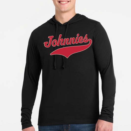 JTB:  Long Sleeve Hooded Triblend Tech T-Shirt