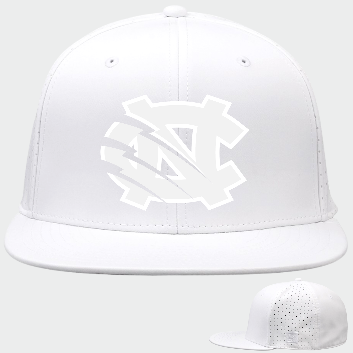 BRUINS: Monochrome NC, Perforated GameChanger Cap *3D Embroidered*