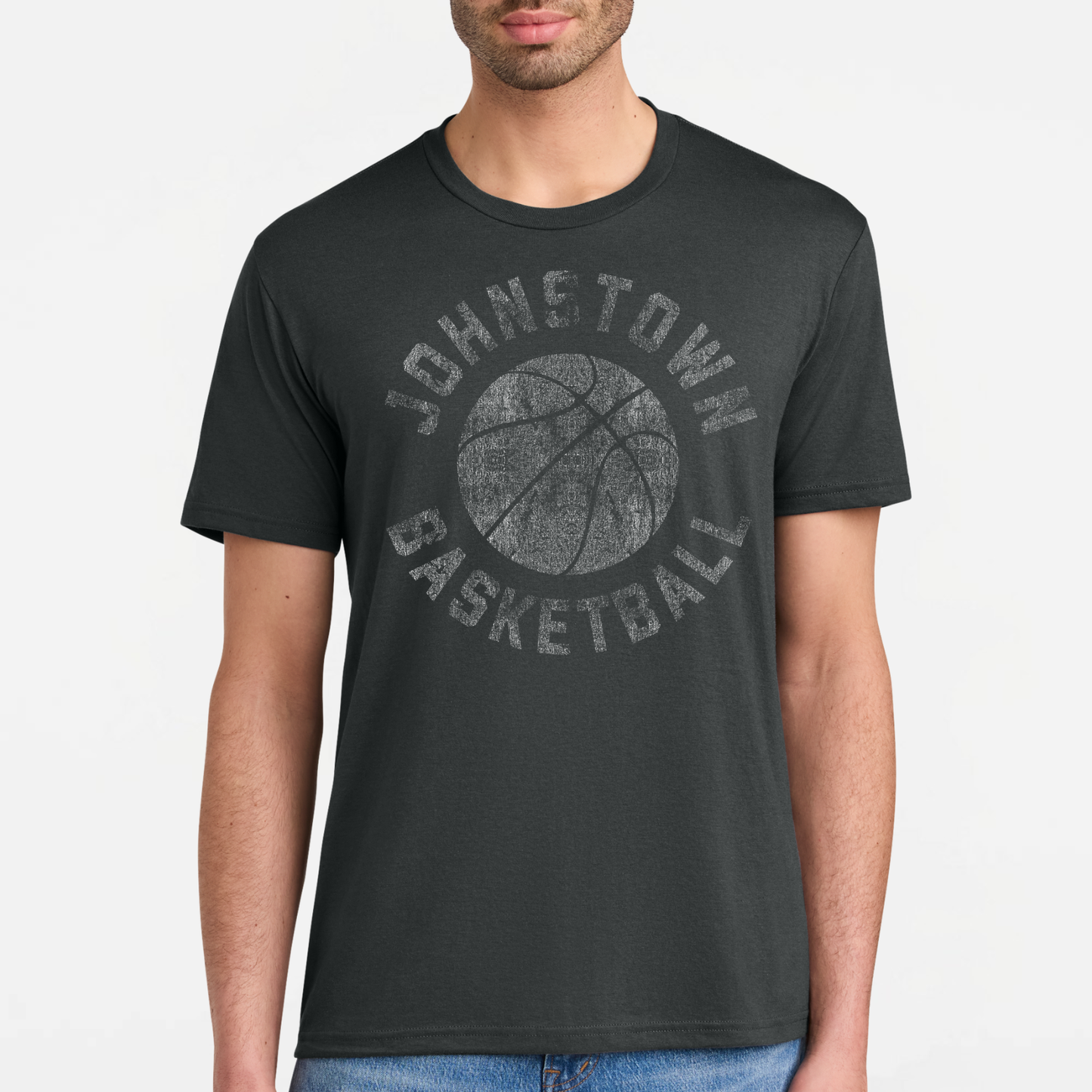 JYAA: Johnstown Basketball *distressed graphic* Blended T-Shirt