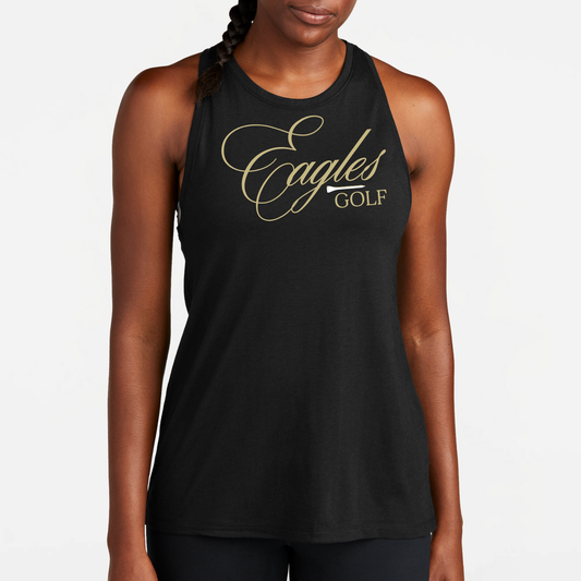 NAGOLF: Eagles Golf Women's Triblend Tech Tank Top