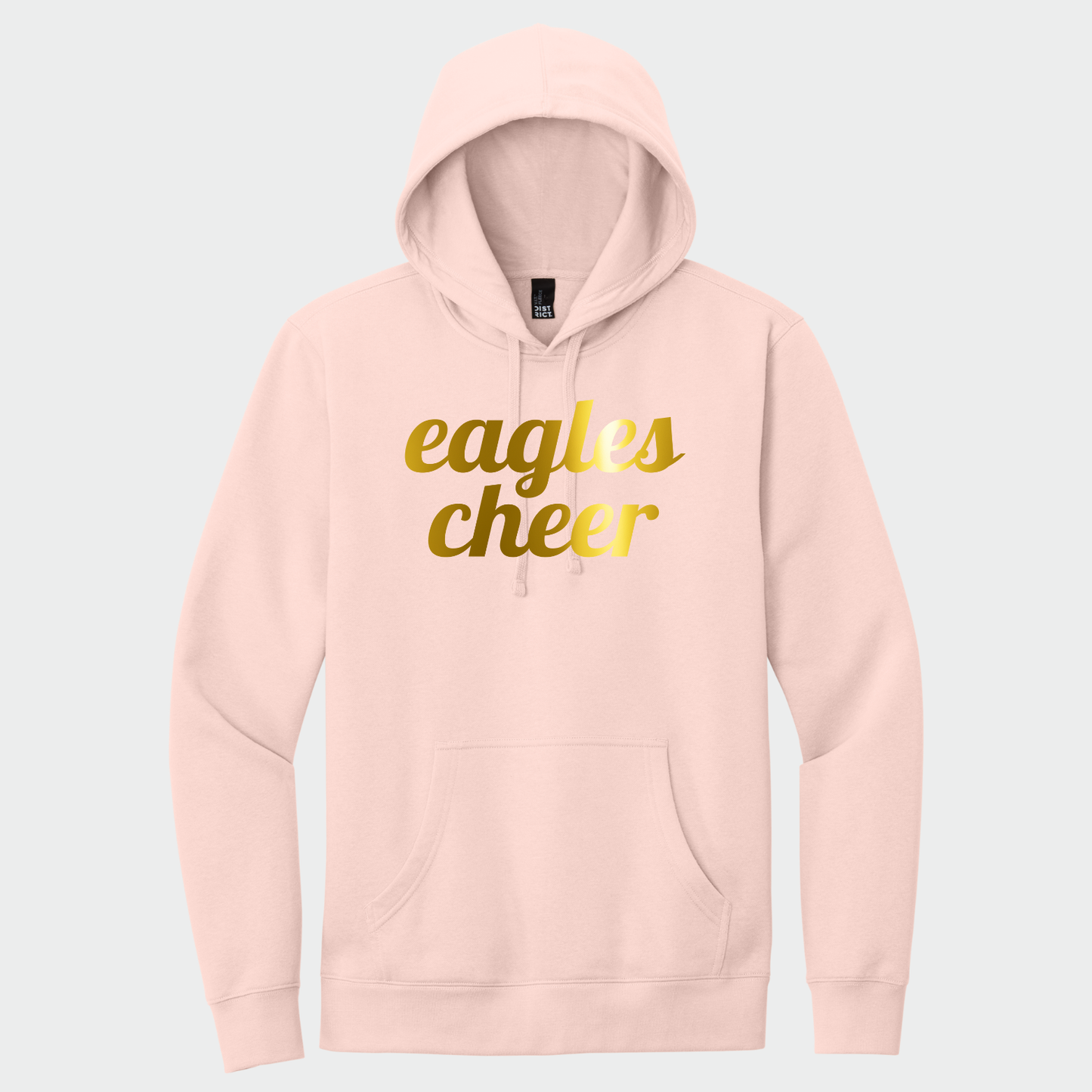 NAYCHEER: Eagles Cheer Gold Foil Hoodie