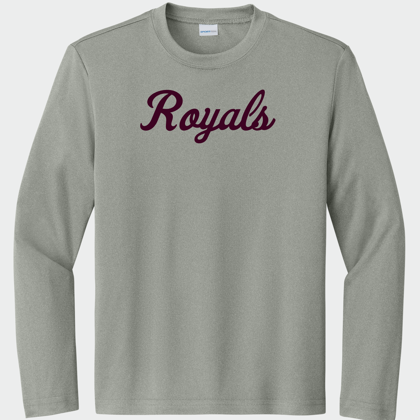 TCR: Royals Script, Tech Long Sleeve Tee