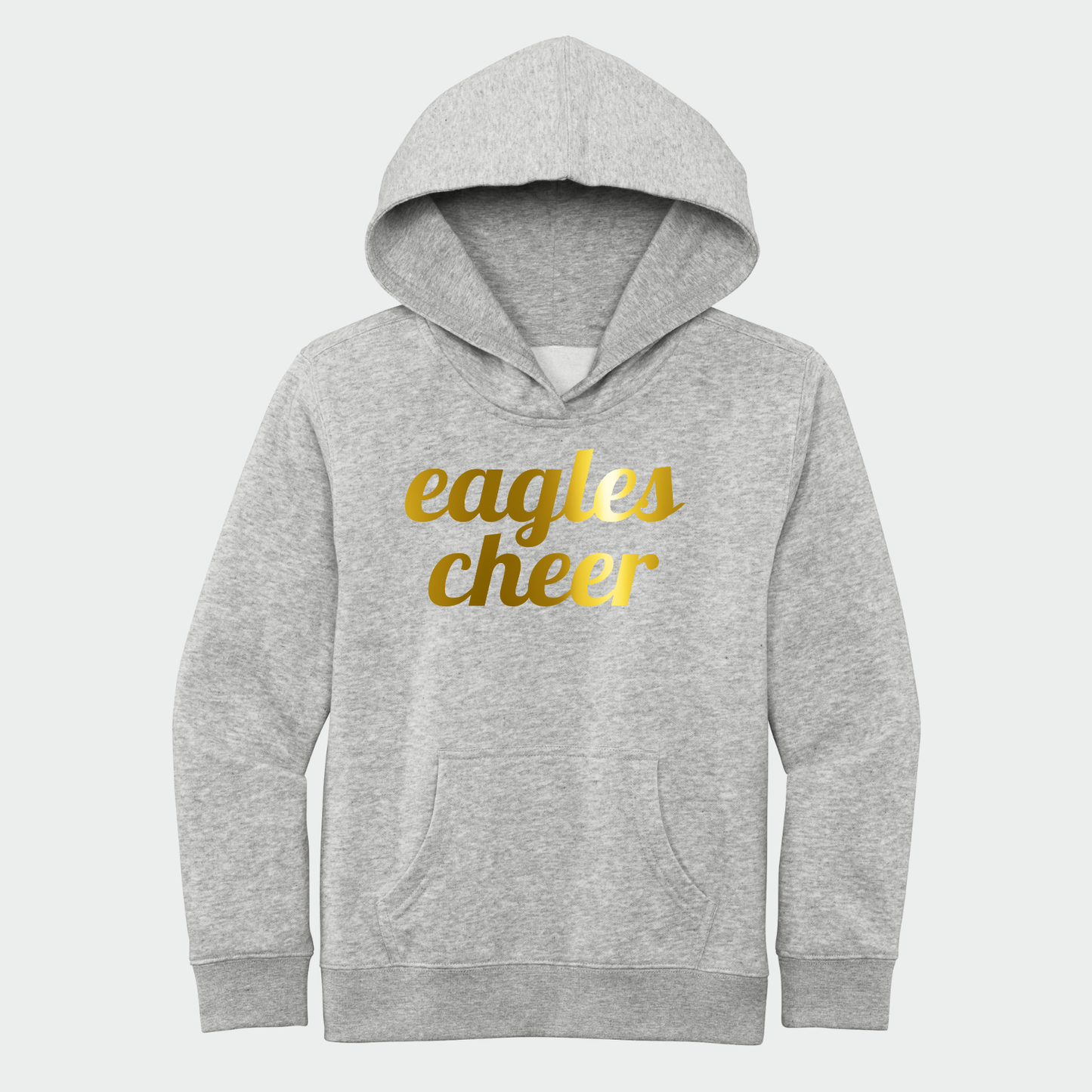 NAYCHEER: Eagles Cheer Gold Foil Hoodie