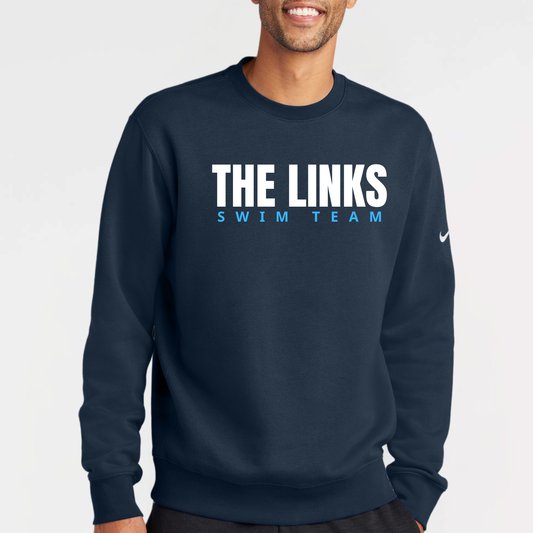 LINKSWIM: Nike Club Fleece Crew Sweatshirt