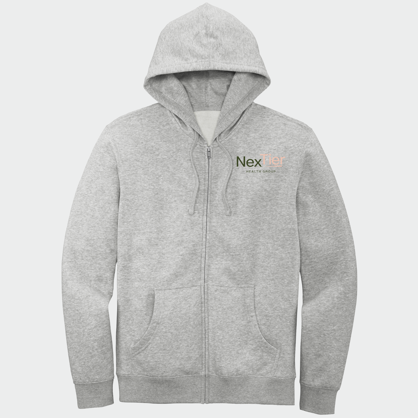 Nextier: Embroidered Full-Zip Hooded Sweatshirt
